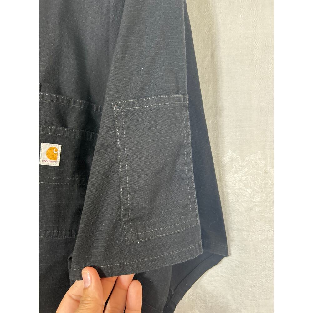 Carhartt Scrub Top 2x Black Rip Stop C16418 - image 4